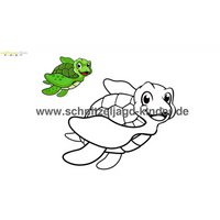 Ausmalbildern Schildkröte Kostenlos - schnitzeljagd-kinder