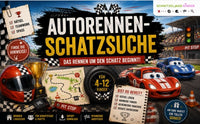 Autorennen-Schatzsuche für Kinder - schnitzeljagd-kinder