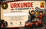 Autorennen-Schatzsuche für Kinder - schnitzeljagd-kinder