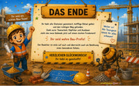 Bagger-Baustellen Schnitzeljagd für Kinder - schnitzeljagd-kinder