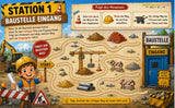 Bagger-Baustellen Schnitzeljagd für Kinder - schnitzeljagd-kinder