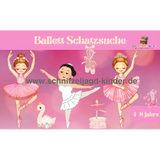 Ballett Schatzsuche Zum Ausdrucken