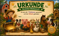 Bauernhof Schatzsuche für Kinder - schnitzeljagd-kinder