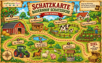 Bauernhof Schatzsuche für Kinder - schnitzeljagd-kinder