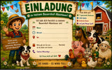 Bauernhof Schatzsuche für Kinder - schnitzeljagd-kinder