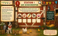 Bauernhof Schatzsuche für Kinder - schnitzeljagd-kinder