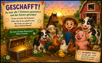 Bauernhof Schatzsuche für Kinder - schnitzeljagd-kinder