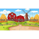 BAUERNHOF SCHNITZELJAGD ZUM AUSDRUCKEN PDF - 4-5 JAHREN - schnitzeljagd-kinder