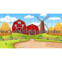 BAUERNHOF SCHNITZELJAGD ZUM AUSDRUCKEN PDF - 6-7 JAHREN - schnitzeljagd-kinder