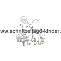 BAUERNHOF SCHNITZELJAGD ZUM AUSDRUCKEN PDF - 6-7 JAHREN - schnitzeljagd-kinder