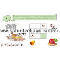 BAUERNHOF SCHNITZELJAGD ZUM AUSDRUCKEN PDF -8+ JAHREN - schnitzeljagd-kinder