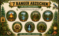 Camping Schnitzeljagd Kinder - Wald Schatzsuche