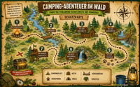 Camping Schnitzeljagd Kinder - Wald Schatzsuche