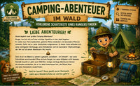 Camping Schnitzeljagd Kinder - Wald Schatzsuche - schnitzeljagd-kinder