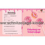 Candy Schatzsuche-5-8 Jahren-Schnitzeljagd Zum Ausdrucken - schnitzeljagd-kinder