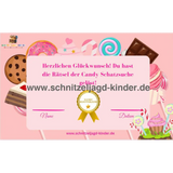 Candy- Schatzsuche-5-8 Jahren-Schnitzeljagd Zum- Ausdrucken-schnitzeljagd-kinder