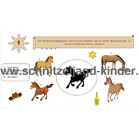 Cowboy-Schnitzeljagd Im Wilden Westen -Kindergeburtstag-8+ Jahren - Schnitzeljagd Aufgaben Zum Ausdrucken Pdf - schnitzeljagd-kinder