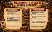 Cowboy und Wilder Westen Schnitzeljagd - schnitzeljagd-kinder