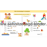 Das Abenteuer im Spielplatz: Mini Schnitzeljagd für kleine Entdecker - schnitzeljagd-kinder