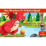 Das Drachenei Schnitzeljagd - Schatzsuche