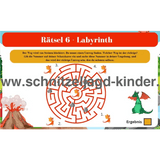 DAS DRACHENEI SCHNITZELJAGD - SCHATZSUCHE KINDERGEBURTSTAG-5-8 JAHREN - SCHNITZELJAGD AUFGABEN ZUM AUSDRUCKEN PDF - schnitzeljagd-kinder