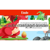 DAS DRACHENEI SCHNITZELJAGD - SCHATZSUCHE KINDERGEBURTSTAG-5-8 JAHREN - SCHNITZELJAGD AUFGABEN ZUM AUSDRUCKEN PDF - schnitzeljagd-kinder