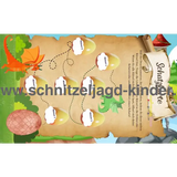 DAS DRACHENEI SCHNITZELJAGD - SCHATZSUCHE KINDERGEBURTSTAG-5-8 JAHREN - SCHNITZELJAGD AUFGABEN ZUM AUSDRUCKEN PDF - schnitzeljagd-kinder