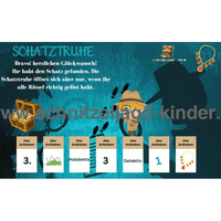 Detektiv Schatzsuche – Schnitzeljagd Zum Ausdrucken - schnitzeljagd-kinder