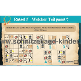 Detektiv Schatzsuche – Schnitzeljagd Zum Ausdrucken - schnitzeljagd-kinder