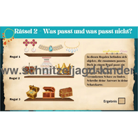 Detektiv Schatzsuche – Schnitzeljagd Zum Ausdrucken - schnitzeljagd-kinder
