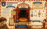 Detektiv Zirkus Schnitzeljagd für Kinder - schnitzeljagd-kinder