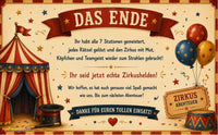 Detektiv Zirkus Schnitzeljagd für Kinder - schnitzeljagd-kinder