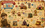Detektiv Zirkus Schnitzeljagd für Kinder - schnitzeljagd-kinder