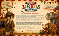 Detektiv Zirkus Schnitzeljagd für Kinder - schnitzeljagd-kinder