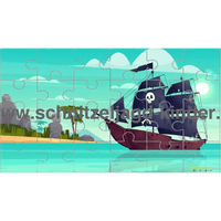 Die Schatzinsel der Piraten und Prinzessinnen SCHNITZELJAGD - SCHATZSUCHE KINDERGEBURTSTAG-6-9 JAHREN - SCHNITZELJAGD AUFGABEN ZUM AUSDRUCKEN PDF - schnitzeljagd-kinder