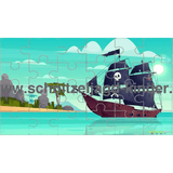 Die Schatzinsel der Piraten und Prinzessinnen SCHNITZELJAGD - SCHATZSUCHE KINDERGEBURTSTAG-6-9 JAHREN - SCHNITZELJAGD AUFGABEN ZUM AUSDRUCKEN PDF - schnitzeljagd-kinder