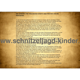 Die Schatzinsel der Piraten und Prinzessinnen SCHNITZELJAGD - SCHATZSUCHE KINDERGEBURTSTAG-6-9 JAHREN - SCHNITZELJAGD AUFGABEN ZUM AUSDRUCKEN PDF - schnitzeljagd-kinder