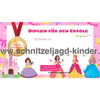 Die Schatzinsel der Piraten und Prinzessinnen SCHNITZELJAGD - SCHATZSUCHE KINDERGEBURTSTAG-6-9 JAHREN - SCHNITZELJAGD AUFGABEN ZUM AUSDRUCKEN PDF - schnitzeljagd-kinder