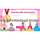 Die Schatzinsel der Piraten und Prinzessinnen SCHNITZELJAGD - SCHATZSUCHE KINDERGEBURTSTAG-6-9 JAHREN - SCHNITZELJAGD AUFGABEN ZUM AUSDRUCKEN PDF - schnitzeljagd-kinder