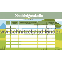 Dinosaurier Schatzsuche - Schnitzeljagd zum Ausdrucken (4-7 Jahre) - schnitzeljagd-kinder