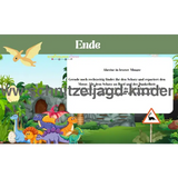 Dinosaurier-Schnitzeljagd - Die Insel der Dinosaurier-5-8 Jahren - Dino schnitzeljagd aufgaben zum ausdrucken pdf - schnitzeljagd-kinder