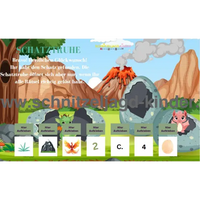 Drachen-Schatzsuche - Schnitzeljagd zum Ausdrucken (4-7 Jahre) - schnitzeljagd-kinder