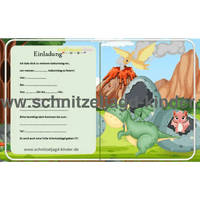 Drachen-Schatzsuche - Schnitzeljagd zum Ausdrucken (4-7 Jahre) - schnitzeljagd-kinder