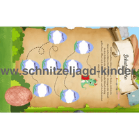 Drachen-Schatzsuche - Schnitzeljagd zum Ausdrucken (4-7 Jahre) - schnitzeljagd-kinder