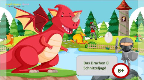 Das Drachenei Schnitzeljagd: Ein Magisches Abenteuer für Kindergeburtstage