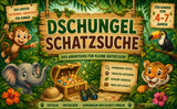 Dschungel Schatzsuche für Kinder - schnitzeljagd-kinder
