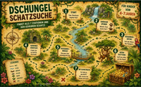 Dschungel Schatzsuche für Kinder - schnitzeljagd-kinder