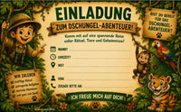 Dschungel Schatzsuche für Kinder - schnitzeljagd-kinder