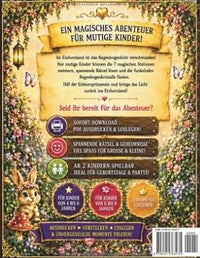 Einhorn-Schnitzeljagd „Auroras magische Reise" – Fertig gedrucktes Buch für Kinder von 4–9 Jahren 🦄🌈