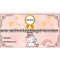 Einhorn Schatzsuche zum Ausdrucken-Schnitzeljagd Aufgaben zum Ausdrucken (PDF) - schnitzeljagd-kinder